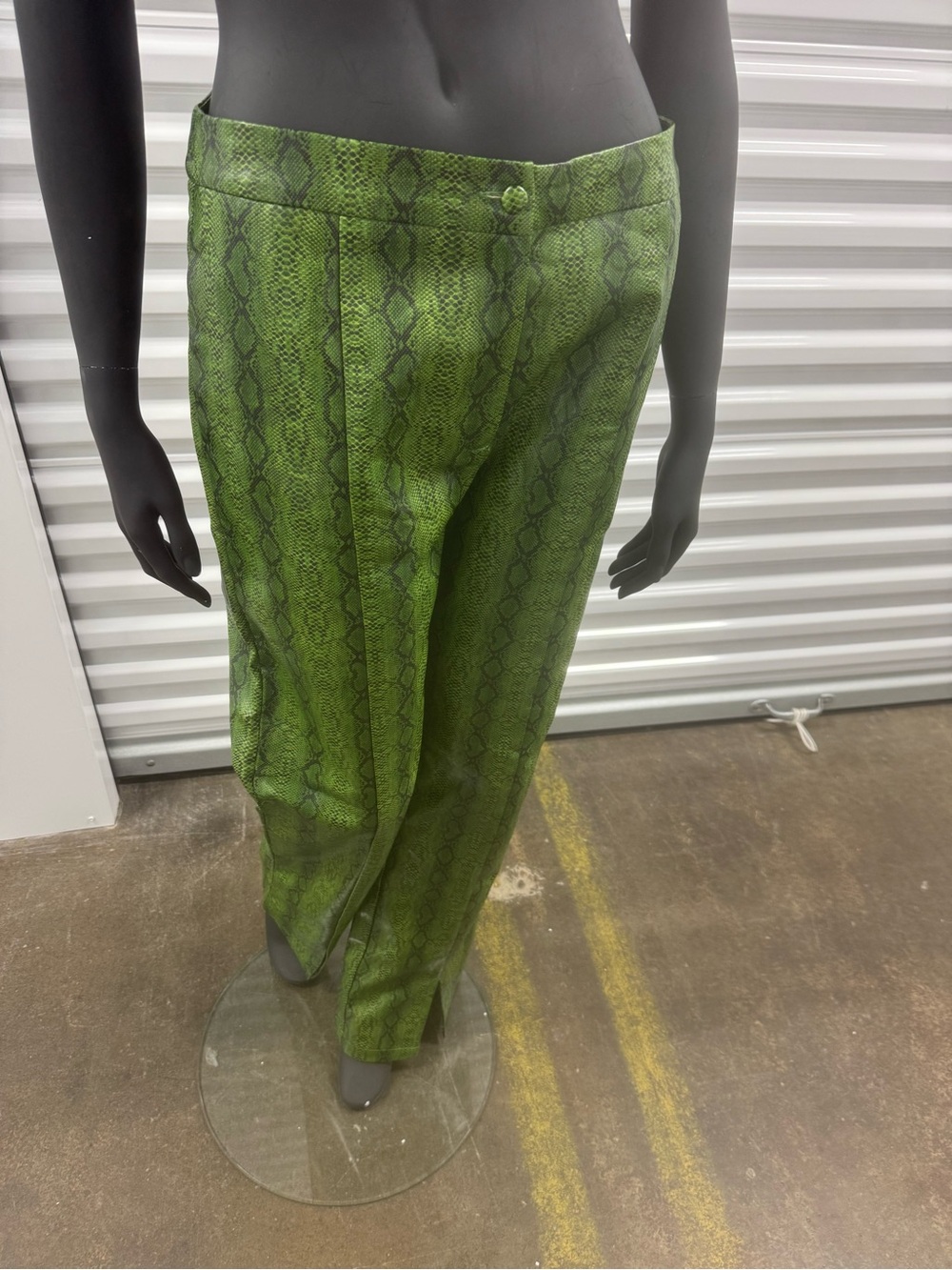 NWT Pleather Snakeskin Pants